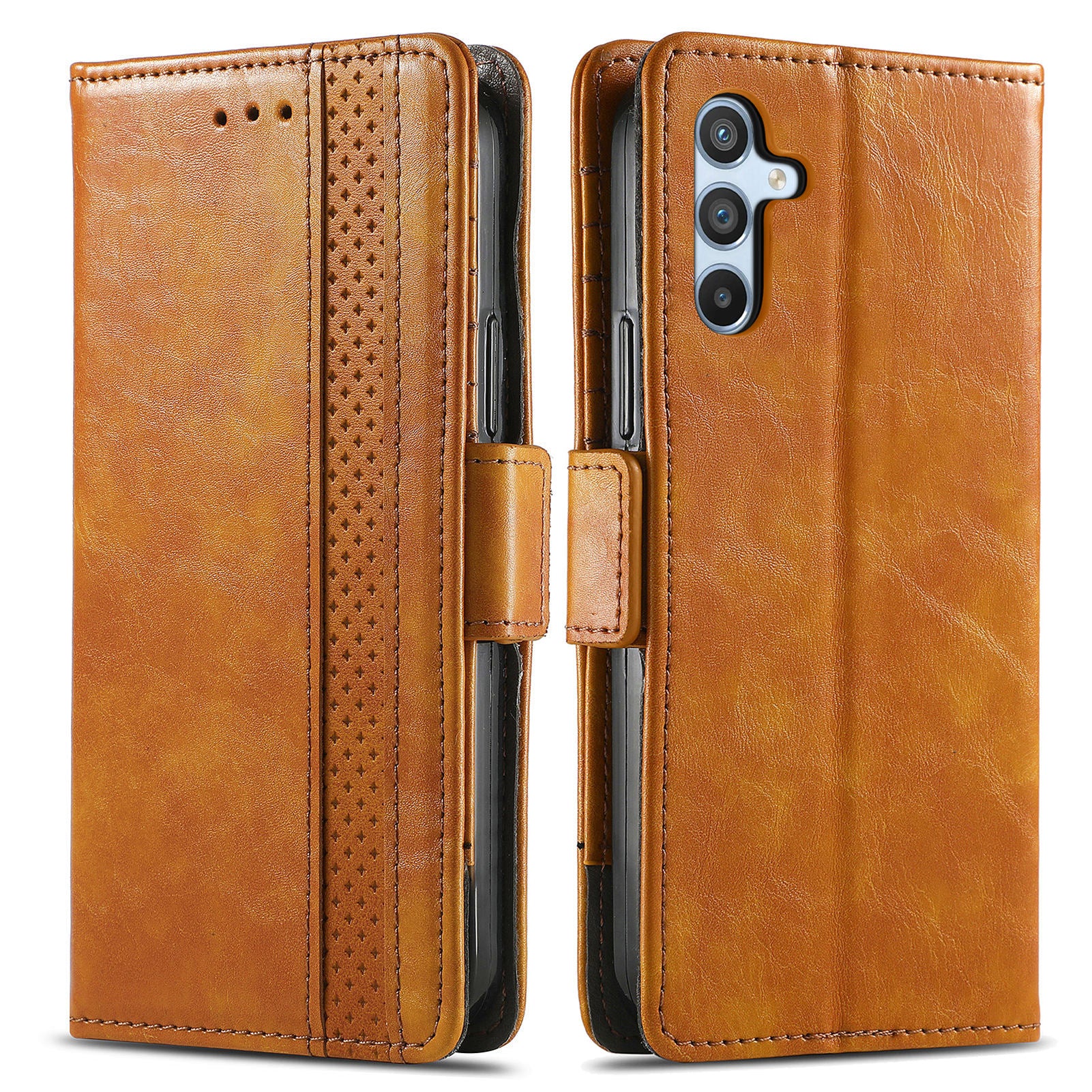CASENEO 002 Series for Samsung Galaxy A54 5G PU Leather RFID Blocking Wallet Stand Case Business Splicing Style Magnetic Clasp Phone Cover CASENEO 002 Series for Samsung Galaxy A54 5G PU Leather RFID Blocking Wallet Stand Case Business Splicing Style Magnetic Clasp Phone Cover